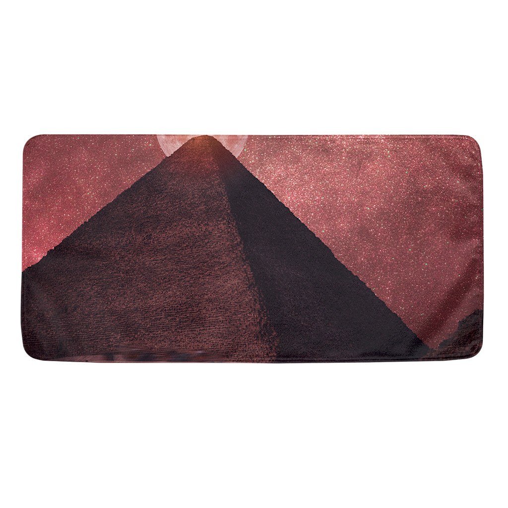 Bloody Moon Pyramid Print Towel