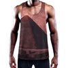 Bloody Moon Pyramid Print Training Tank Top