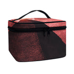 Bloody Moon Pyramid Print Travel Makeup Bag
