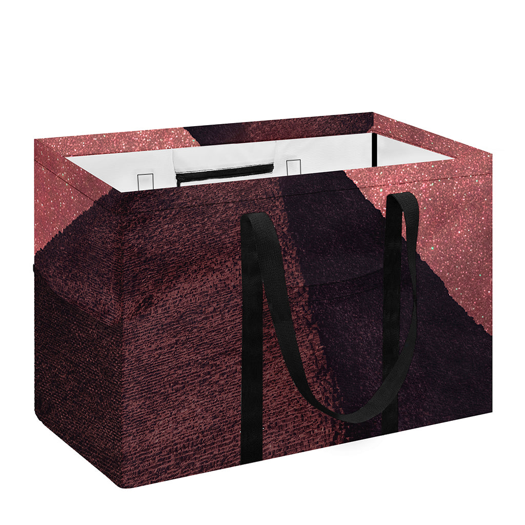 Bloody Moon Pyramid Print Utility Tote Bag