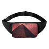 Bloody Moon Pyramid Print Waist Bag