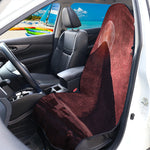 Bloody Moon Pyramid Print Waterproof Car Seat Cover