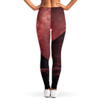 Bloody Moon Pyramid Print Women's Leggings