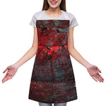 Bloody Room Print Adjustable Apron