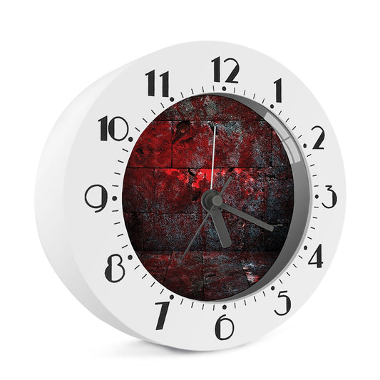 Bloody Room Print Alarm Clock