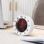 Bloody Room Print Alarm Clock