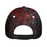 Bloody Room Print Baseball Cap