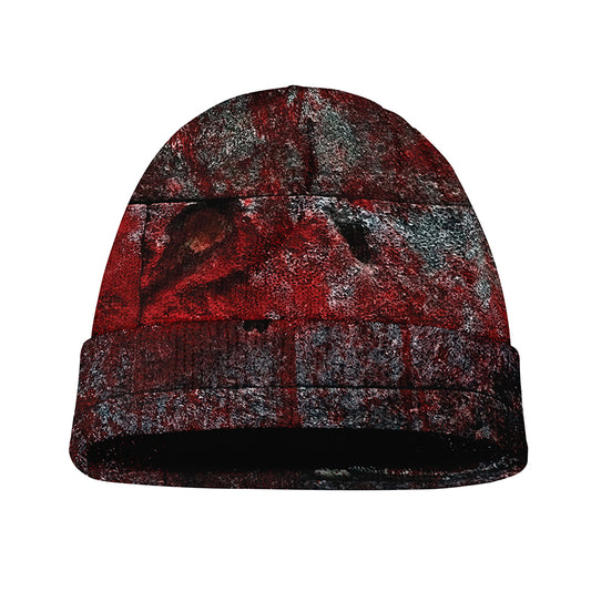 Bloody Room Print Beanie