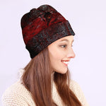 Bloody Room Print Beanie