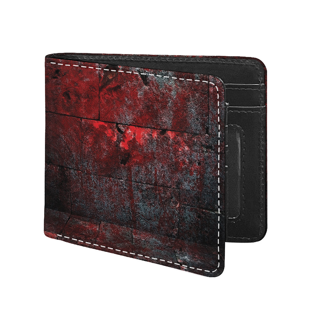 Bloody Room Print Bifold Wallet