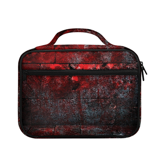 Bloody Room Print Briefcase Bible Bag