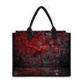 Bloody Room Print Canvas Tote Bag