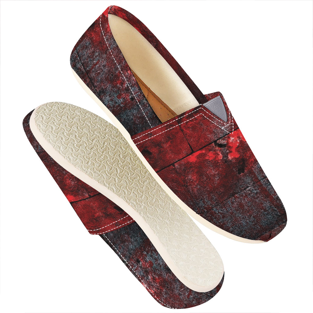 Bloody Room Print Casual Shoes