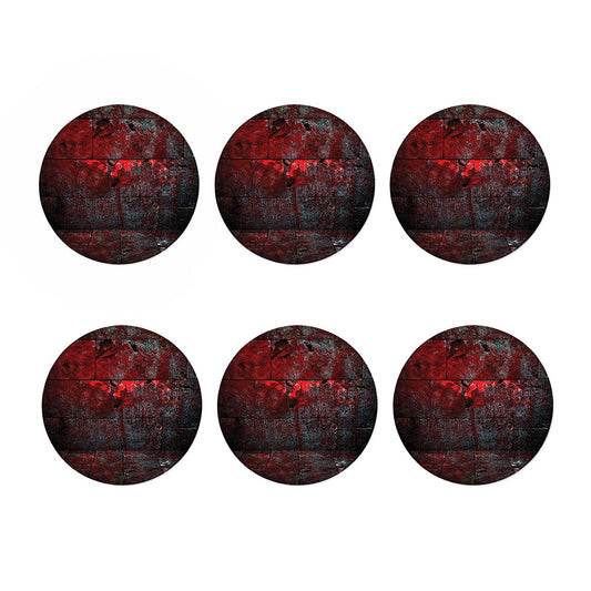 Bloody Room Print Coaster Set