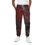 Bloody Room Print Cotton Pants