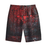 Bloody Room Print Cotton Shorts