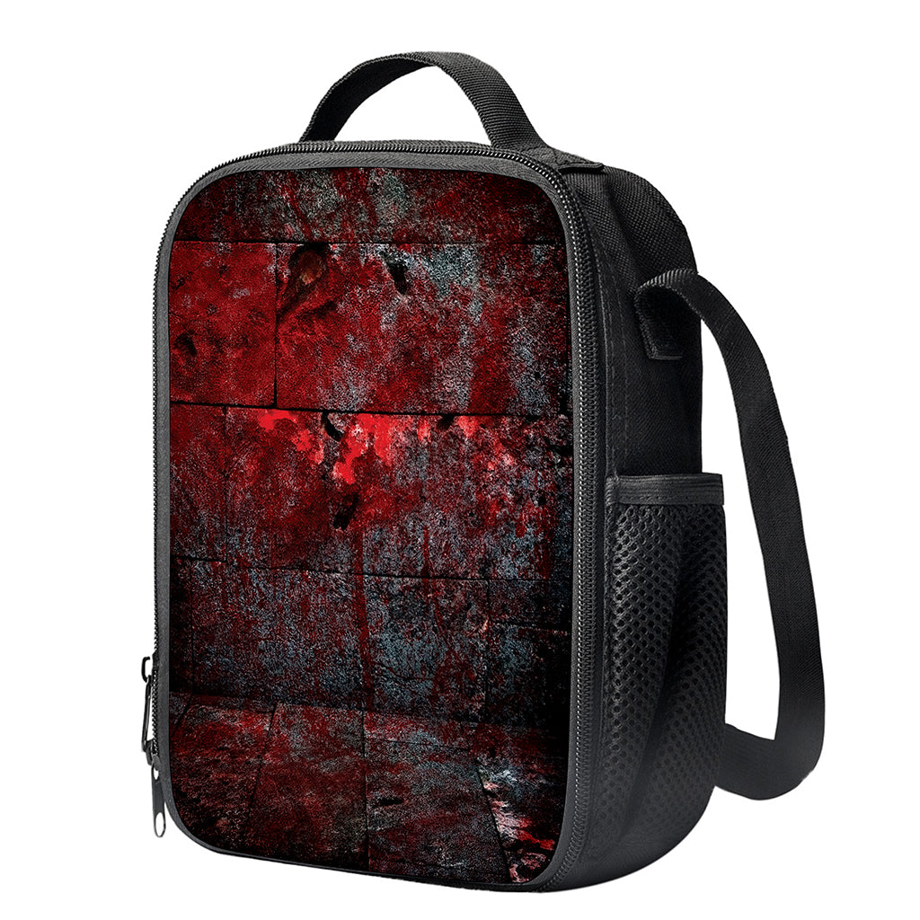 Bloody Room Print Crossbody Lunch Bag