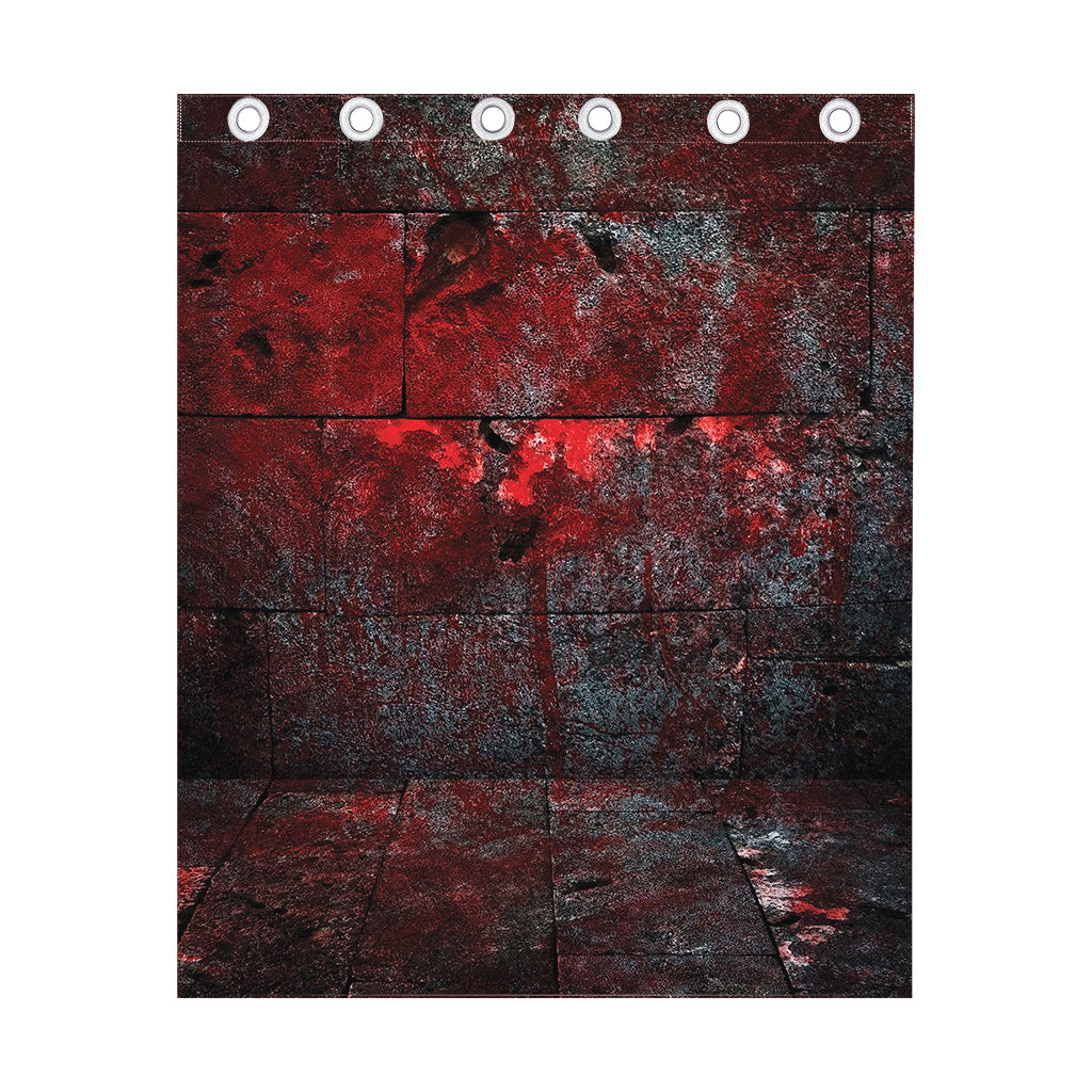 Bloody Room Print Curtain