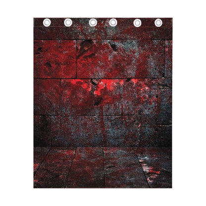 Bloody Room Print Curtain