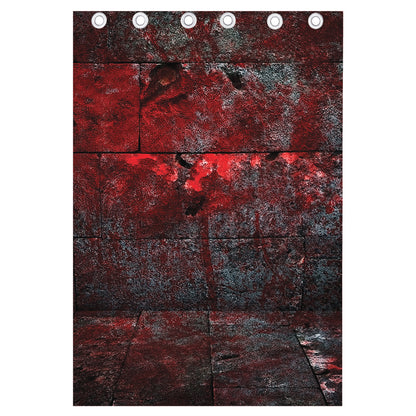 Bloody Room Print Curtain