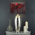 Bloody Room Print Drum Lamp Shade