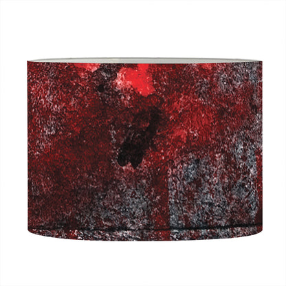 Bloody Room Print Drum Lamp Shade