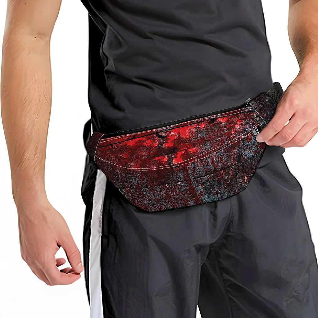Bloody Room Print Fanny Pack