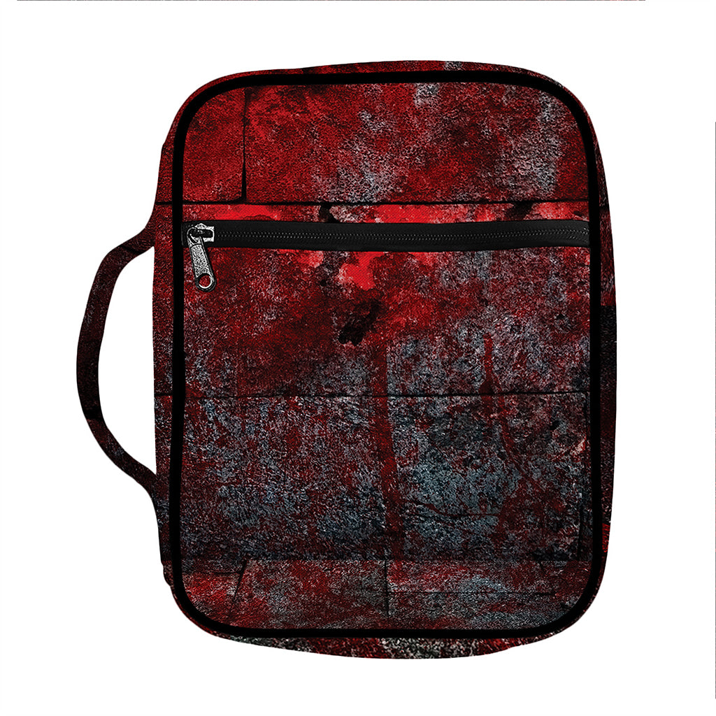 Bloody Room Print Front Pocket Bible Bag