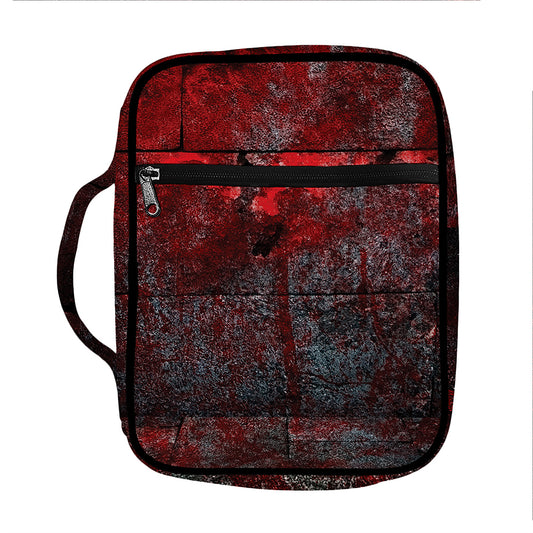 Bloody Room Print Front Pocket Bible Bag