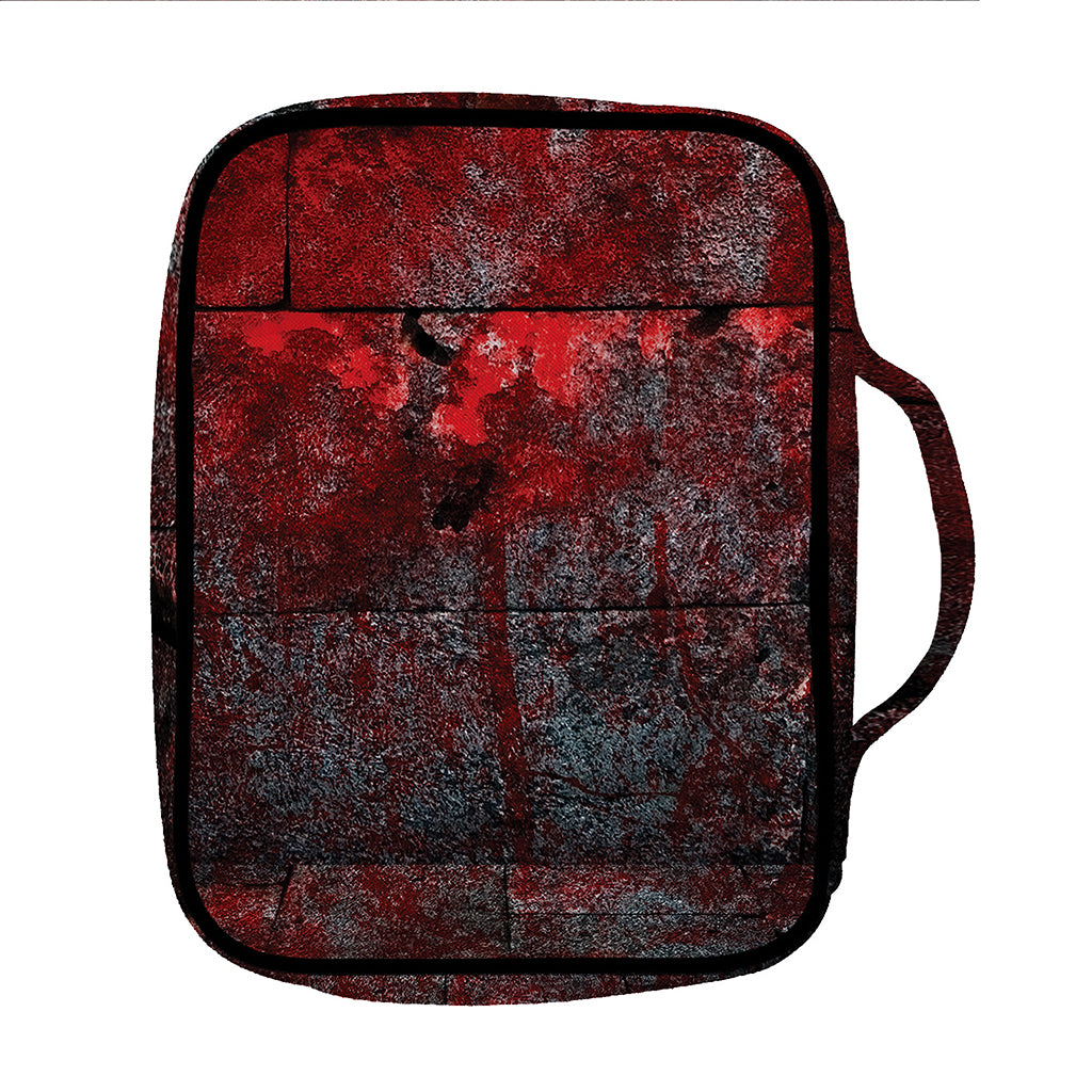 Bloody Room Print Front Pocket Bible Bag