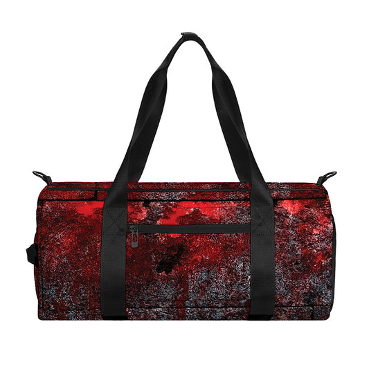 Bloody Room Print Gym Bag