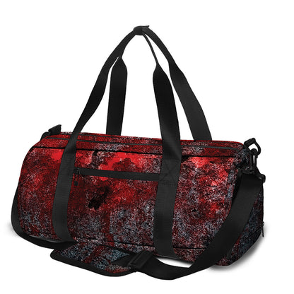 Bloody Room Print Gym Bag