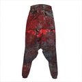 Bloody Room Print Hammer Pants