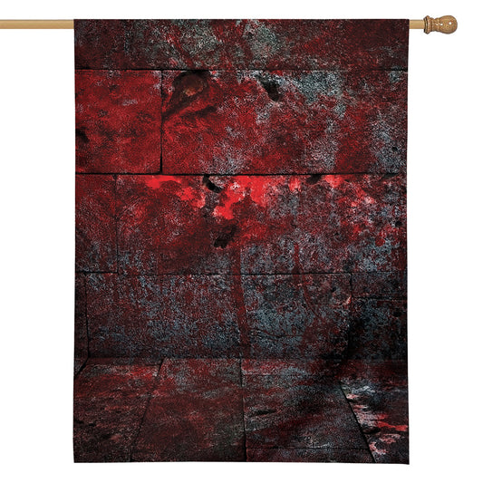 Bloody Room Print House Flag