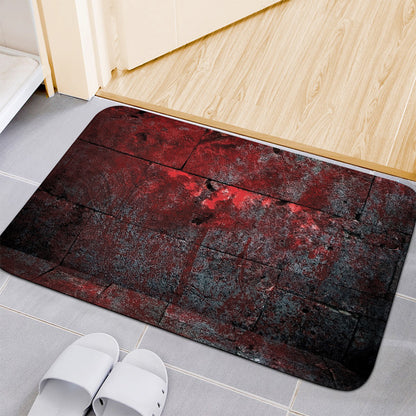 Bloody Room Print Indoor Door Mat