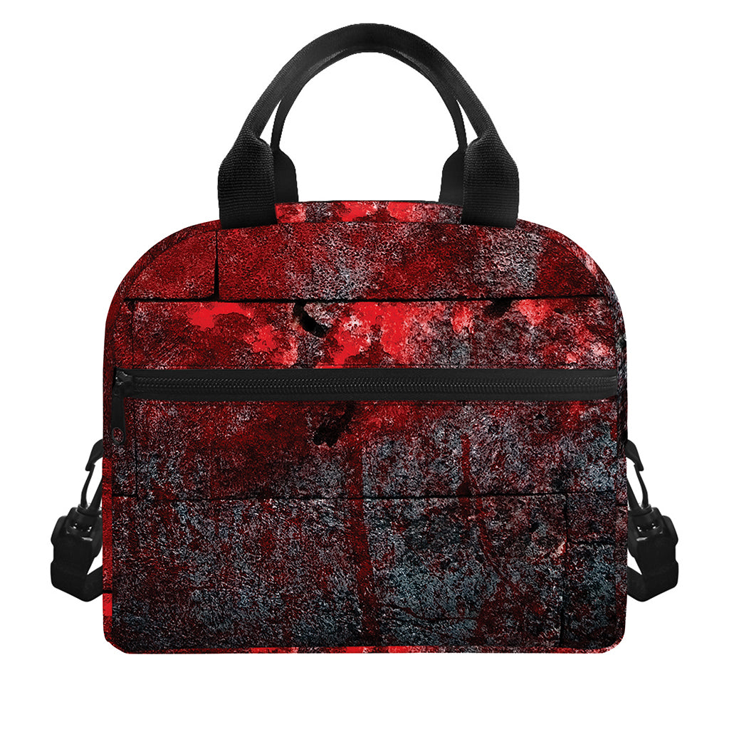 Bloody Room Print Insulated Lunch Bag