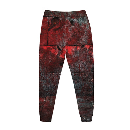 Bloody Room Print Jogger Pants