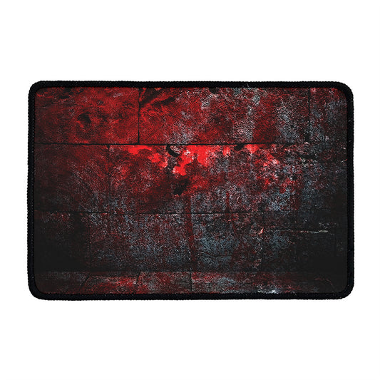 Bloody Room Print Kitchen Mat
