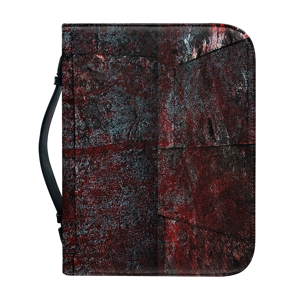 Bloody Room Print Leather Bible Cover