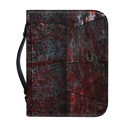 Bloody Room Print Leather Bible Cover
