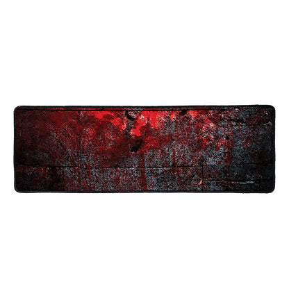 Bloody Room Print Long Kitchen Mat