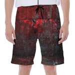 Bloody Room Print Men's Beach Shorts