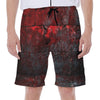 Bloody Room Print Men's Beach Shorts