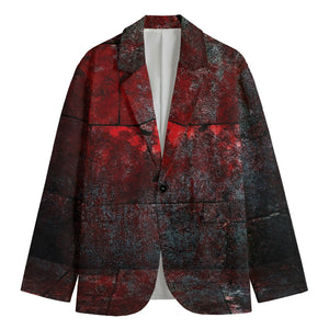 Bloody Room Print Men's Blazer