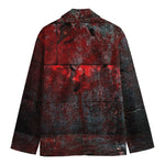 Bloody Room Print Men's Blazer