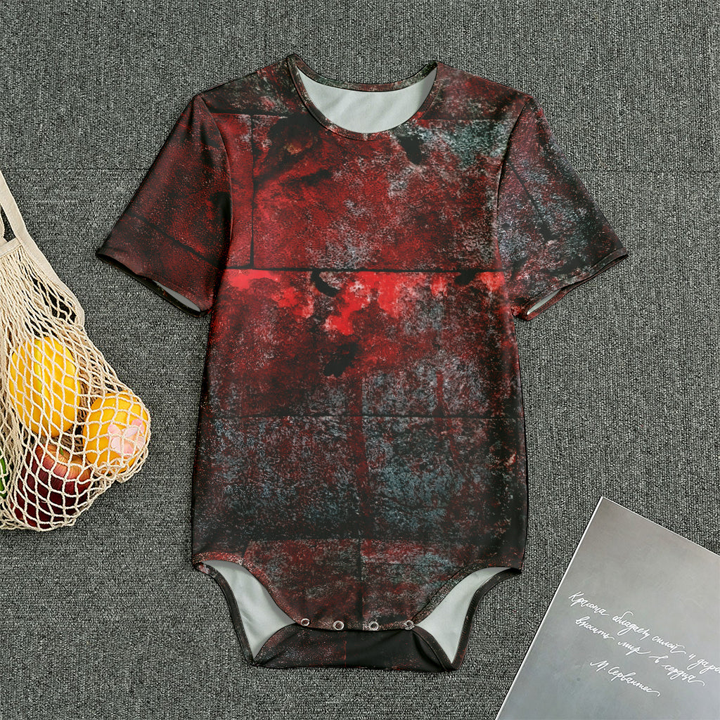 Bloody Room Print Men's Bodysuit