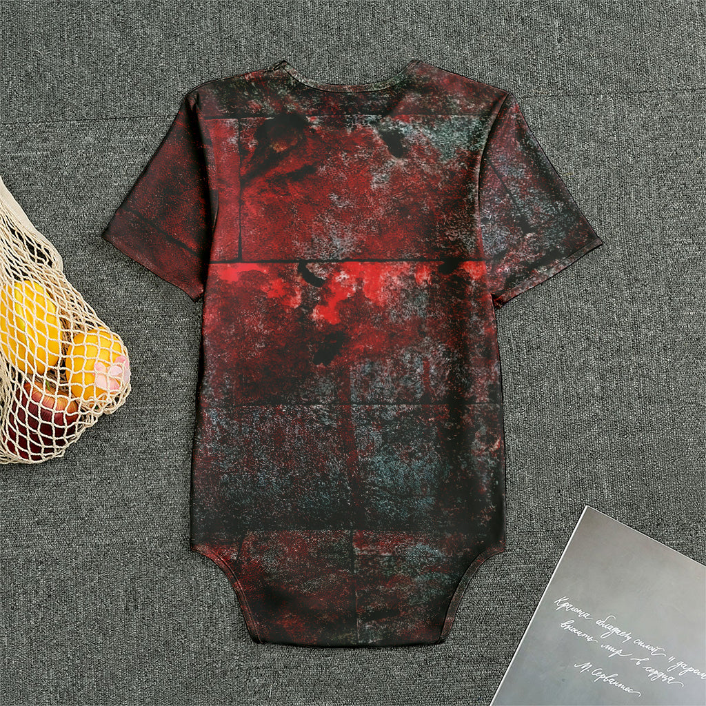 Bloody Room Print Men's Bodysuit