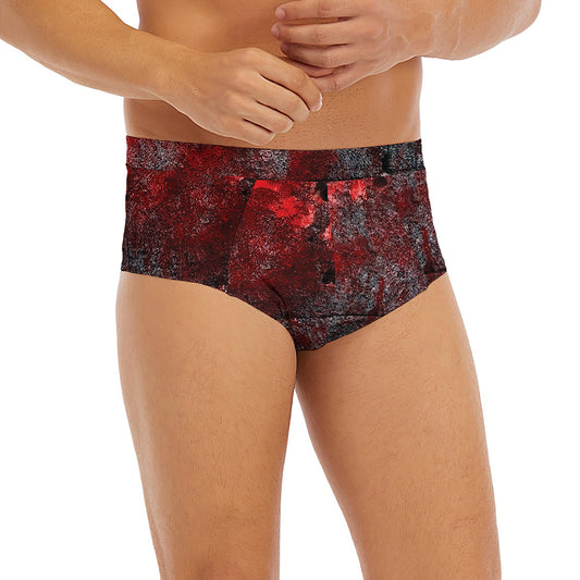 Bloody Room Print Men's Briefs