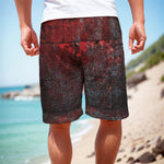 Bloody Room Print Men's Cargo Shorts