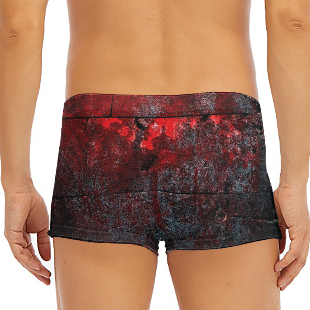 Bloody Room Print Men's Short Boxer Briefs